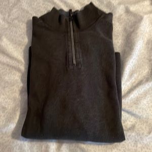 Gray pullover sweater